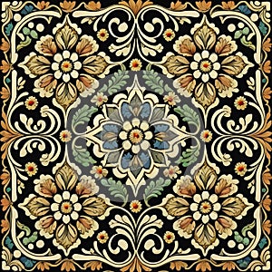 vintage design ornament pattern