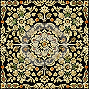 vintage design ornament pattern