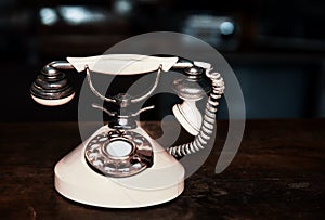 Vintage dial phone