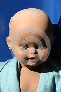 Vintage doll face