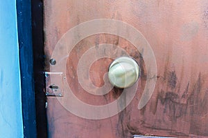 Vintage Door Detail Building Ancient Pattern Home Iron