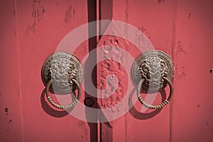 Vintage door handles