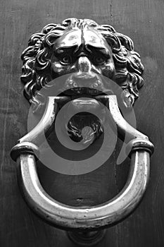 Vintage door knob in Italy