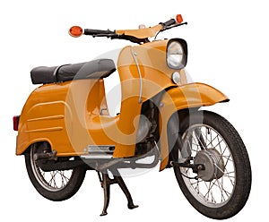 Vintage East German Motorbike