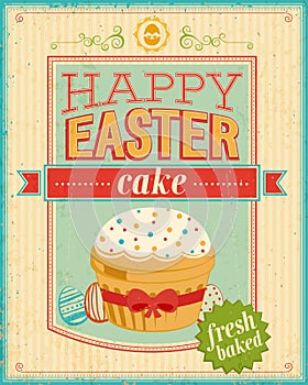 Vintage Easter card.