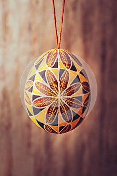 Vintage Easter egg pisanka