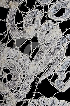 Vintage Edwardian and Victorian Vintage Lace Close Up