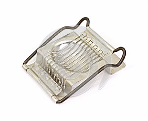 Vintage Egg Slicer Overhead View