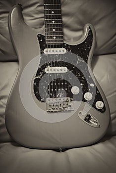 Vintage electric guitar