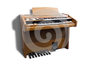 Vintage electric organ