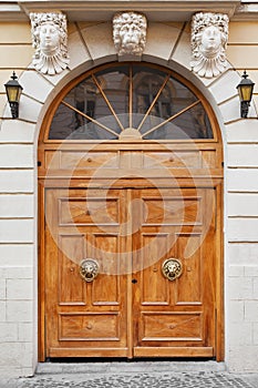 Vintage Entrance door