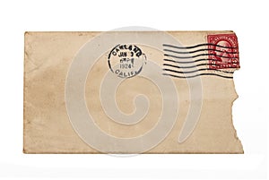 Vintage envelope