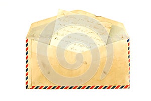 Vintage envelope