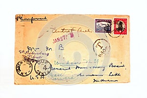 Vintage envelope