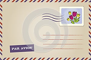 Vintage envelope