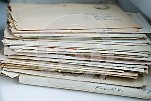 Vintage envelopes