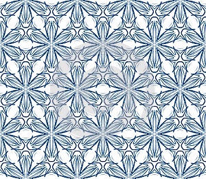 Vintage fabric seamless pattern background