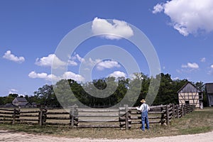 Vintage Farm, Farmer, Agriculture, Field