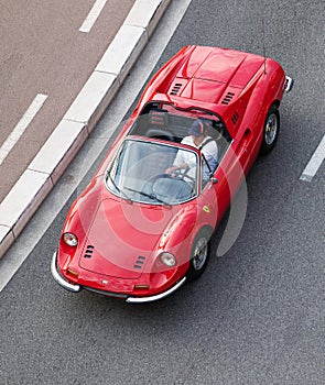 Vintage Ferrari Dino GT