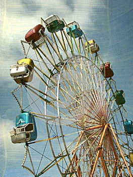 Vintage ferris wheel