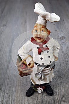 Vintage figurine: French chef