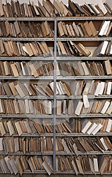 Vintage file documents