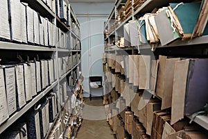 Vintage file documents