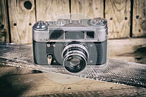 Vintage film cameras