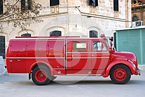 Vintage Firemen truck