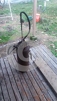 Vintage Flame Thrower