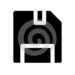 Vintage Floppy Disk Vector for Tech Design and Retro Branding