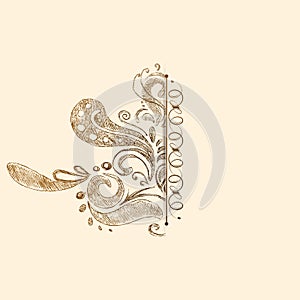 Vintage Floral Background