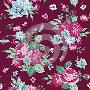 Vintage Floral Background