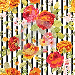 Vintage Floral Background