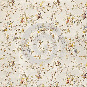 Vintage floral background