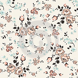 Vintage Floral Background pattern