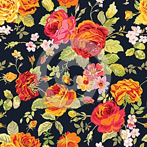 Vintage Floral Background