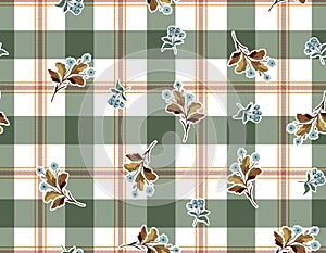 Vintage floral Design Garden small Flower , Small floral liberty kitchen towel and tablecloths inspired Seamless Pattern Vector