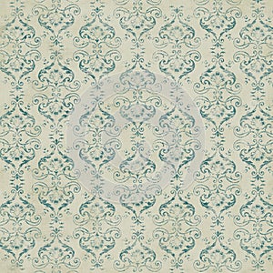 Vintage Floral Wallpaper