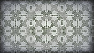 Vintage Floral Wallpaper Pattern Template