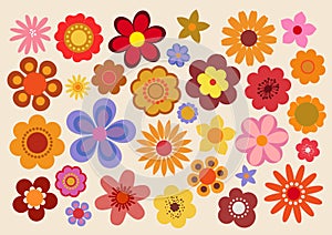 Vintage Flowers 60s/70s