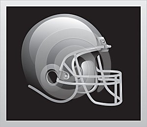 Vintage football helmet