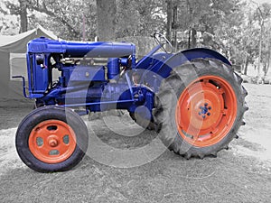 Vintage Fordson Tractor photo