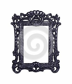 Vintage frame with clipping path