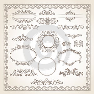 Vintage frame set