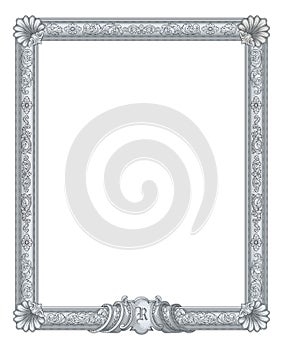 Vintage Frame vector #1021