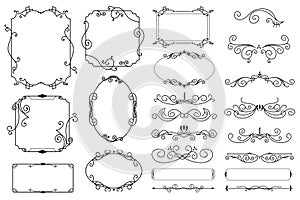 Vintage Frames and Dividers