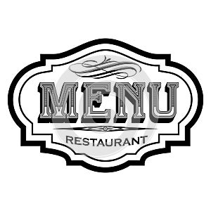 Vintage Frames Restaurant Bar Food Drinks cafe Menu white background Vector illustrtor 2