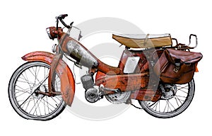 Vintage French Moped