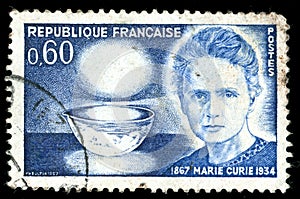 Vintage french stamp